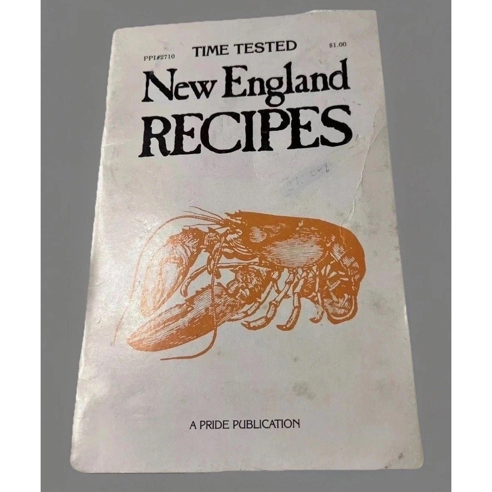 1978 Time Tested New England Recipes Cookbook Copyright By Leo Bonfanti